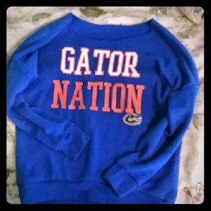 Blue Gator Nation long sleeve shirt